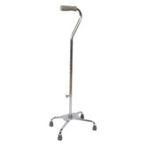 BodyMed Aluminum Adjustable Height Quad Cane